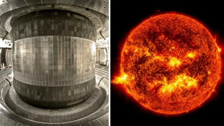 Ilustração do “Sol Artificial” da China 