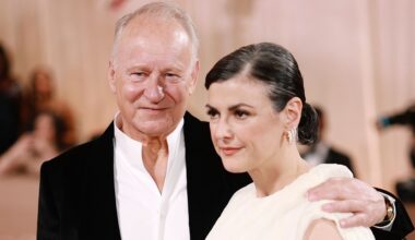 Quem é a esposa homenageada no discurso de vitória de ator no Globo de Ouro por seu 'amor bruto'