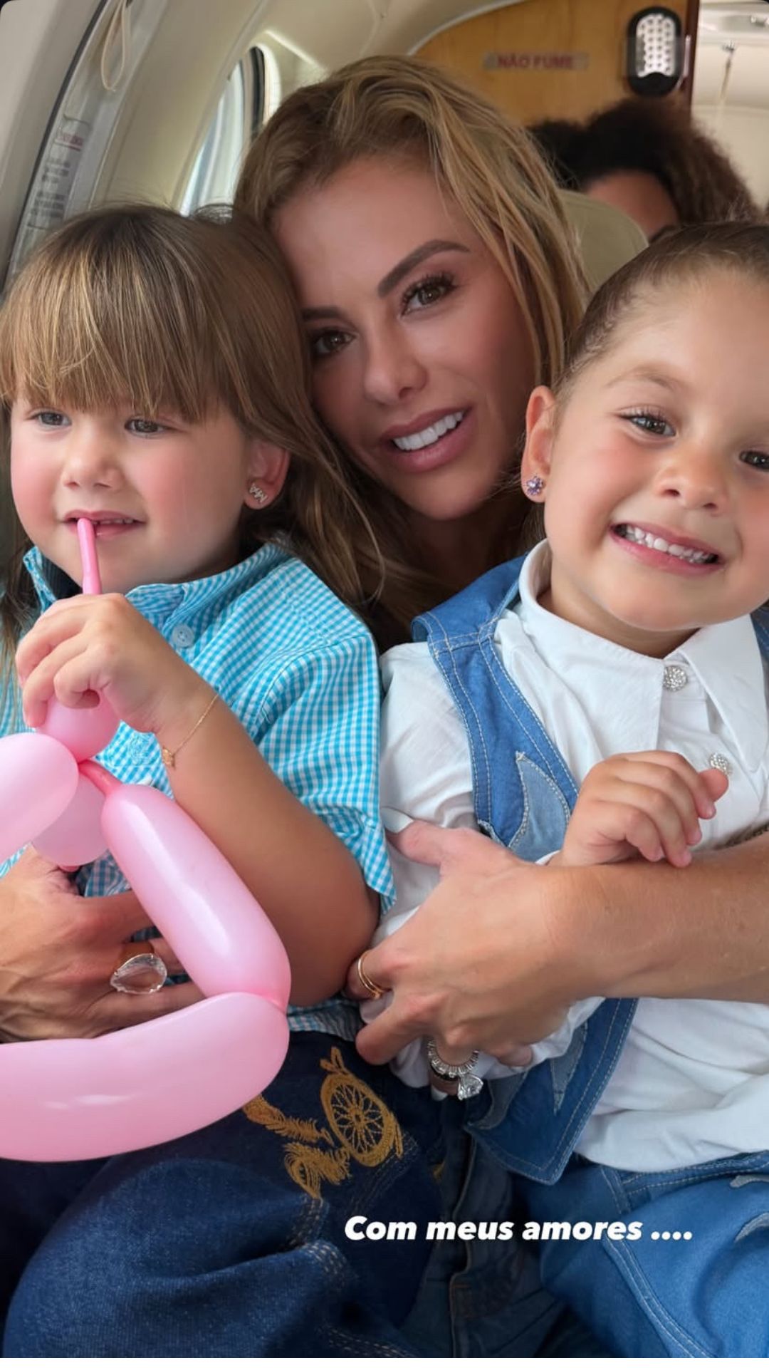 Maria Flor e Maria Alice - Foto: Reprodução/Instagram