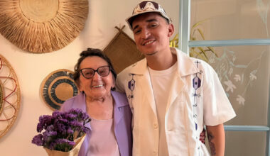 Estrela de O Agente Secreto, Tânia Maria se emociona ao conhecer João Gomes