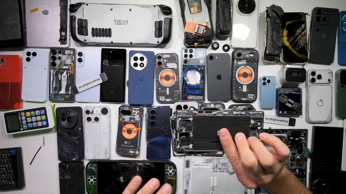 telemóvel menos durável e mais durável de 2025