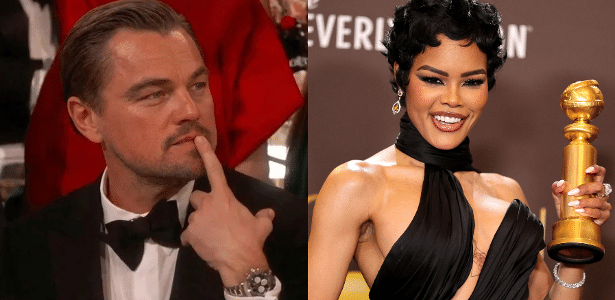 Teyana Taylor, colega de elenco de Leonardo DiCaprio, revelou o que o ator disse em cena viral do Globo de Ouro