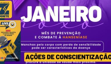 UBSs realizam ações de conscientização sobre combate à hanseníase na campanha Janeiro Roxo