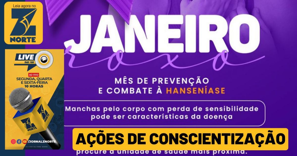 UBSs realizam ações de conscientização sobre combate à hanseníase na campanha Janeiro Roxo