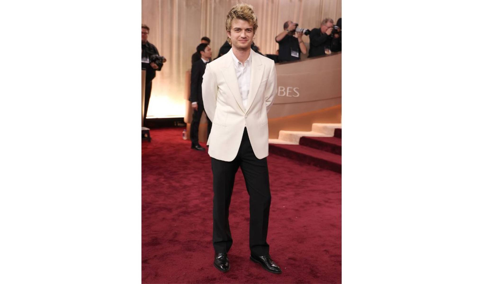 Joe Keery
-Globen Globes / reprodução