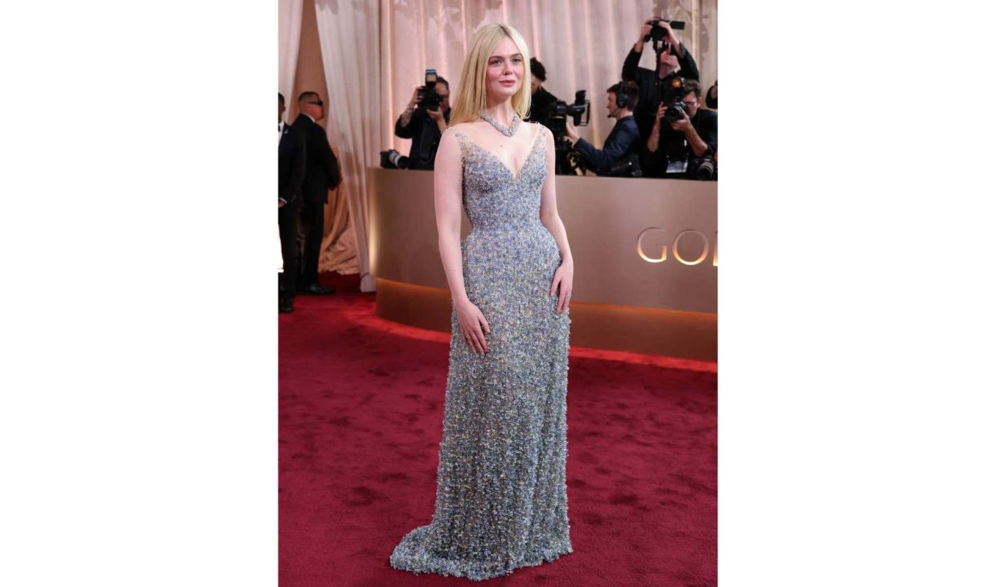 Elle Fanning
-Globen Globes / reprodução