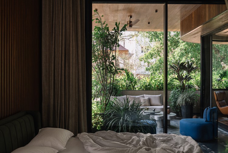 Casa 1374  / The Purple Ink Studio - Fotografia de Interiores, Dormitório, Madeira, Cadeira