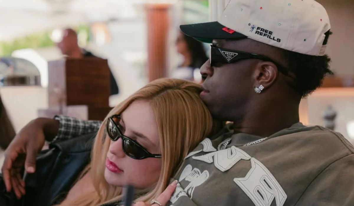 Virginia prestou apoio a Vini Jr. na web.