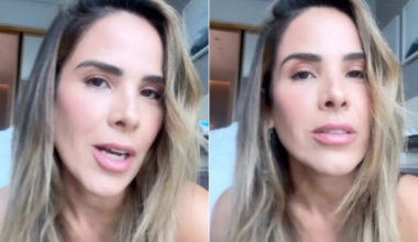 Wanessa Camargo se assusta com perereca durante a virada de ano