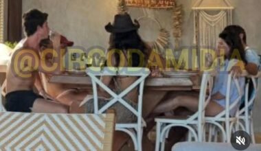 Shawn Mendes se reúne com irmã e cunhado de Bruna Marquezine no Rio de Janeiro