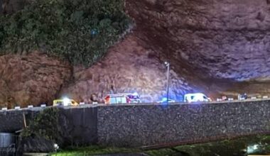 Acidente mortal na Ribeira Brava