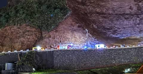 Acidente mortal na Ribeira Brava