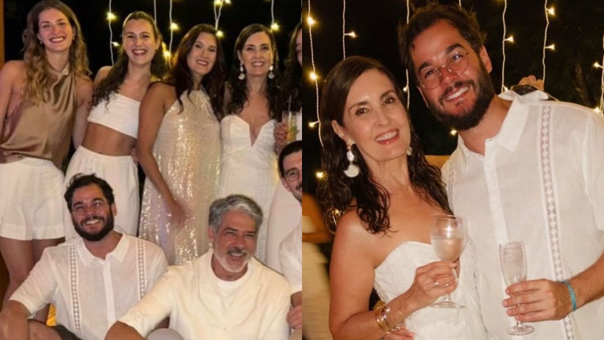 Veja o Ano-Novo de William Bonner e Fátima Bernardes