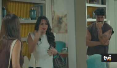 Amor à Prova- Amália provoca encontro entre Cris e Alice: «Beijem-se, abracem-se...»