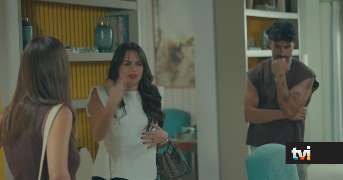 Amor à Prova- Amália provoca encontro entre Cris e Alice: «Beijem-se, abracem-se...»