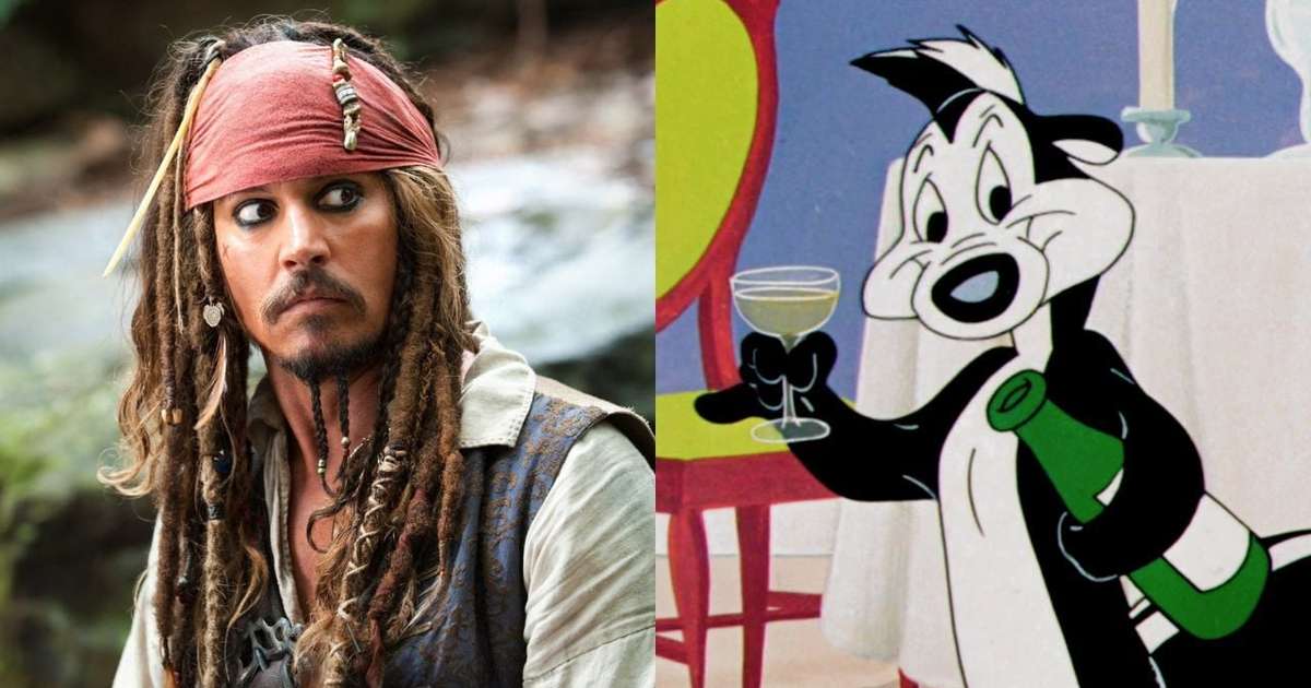 A maior inspiração para Jack Sparrow veio de um desenho animado que você conhece