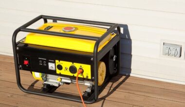 Três regras "simples" para a utilização segura de geradores