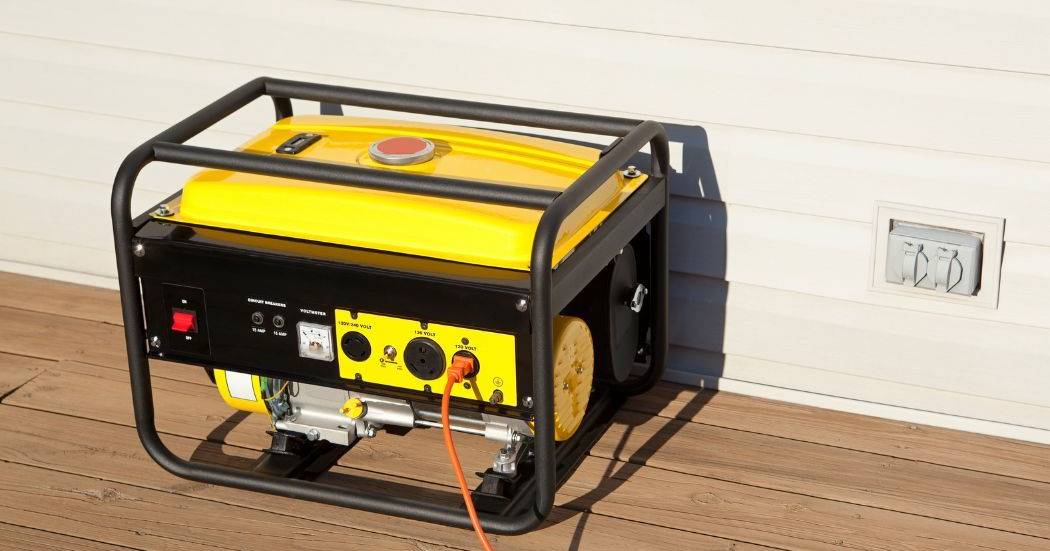 Três regras "simples" para a utilização segura de geradores