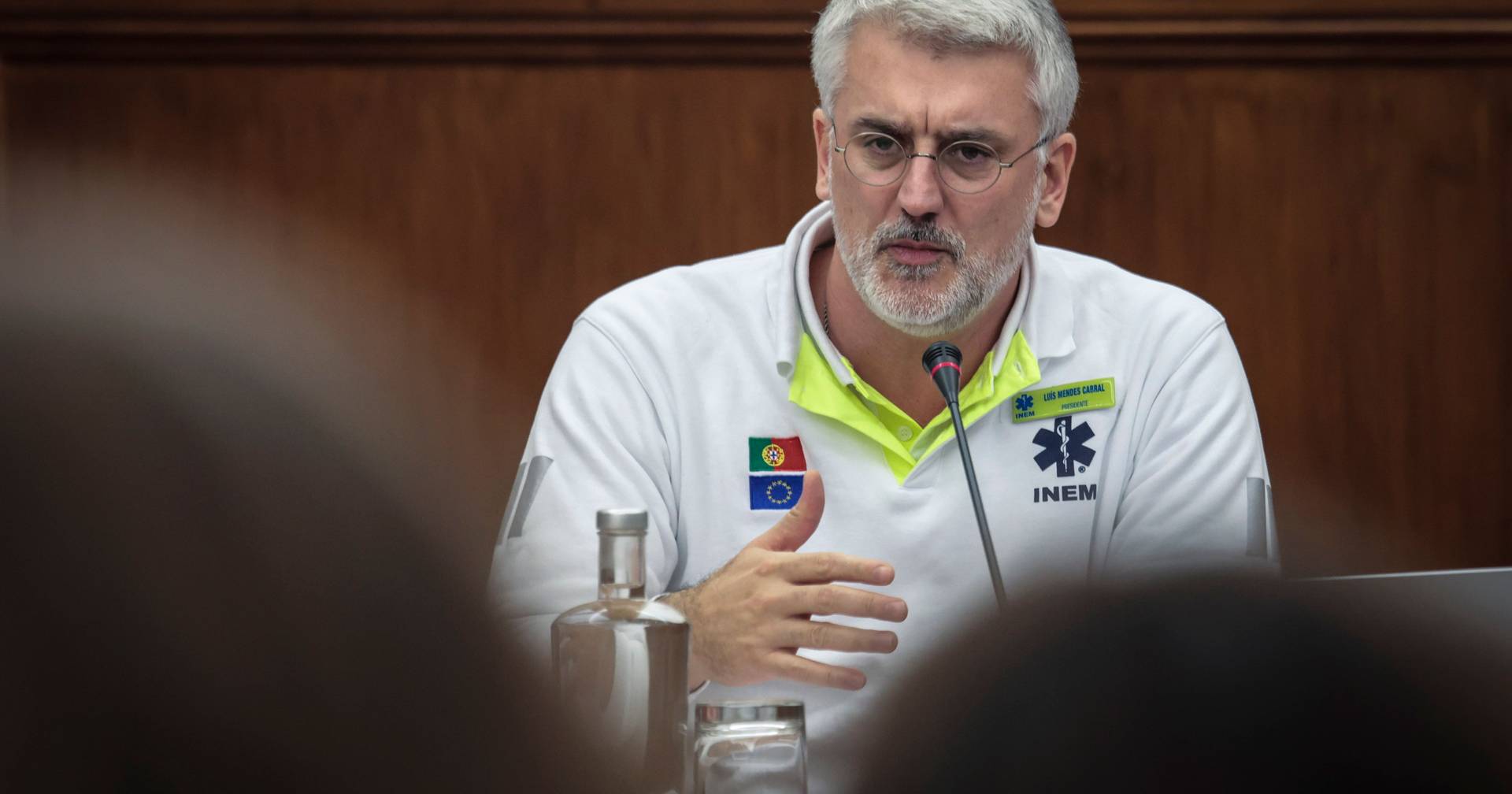 "O INEM não sabe onde andam as ambulâncias", admite presidente do Instituto