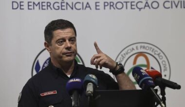 Comandante Nacional da Proteção Civil ausentou-se do país para formação durante tempestade