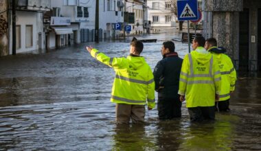 Depressão Leonardo causa cheias e inundações em Portugal (fotos)