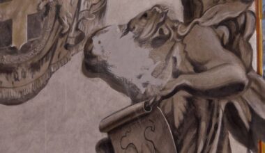 "Anjo Meloni": a controversa pintura que o Vaticano terá mandado apagar