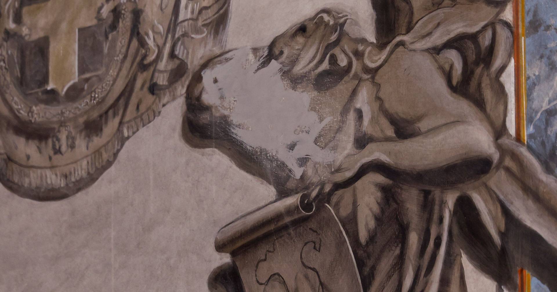 "Anjo Meloni": a controversa pintura que o Vaticano terá mandado apagar