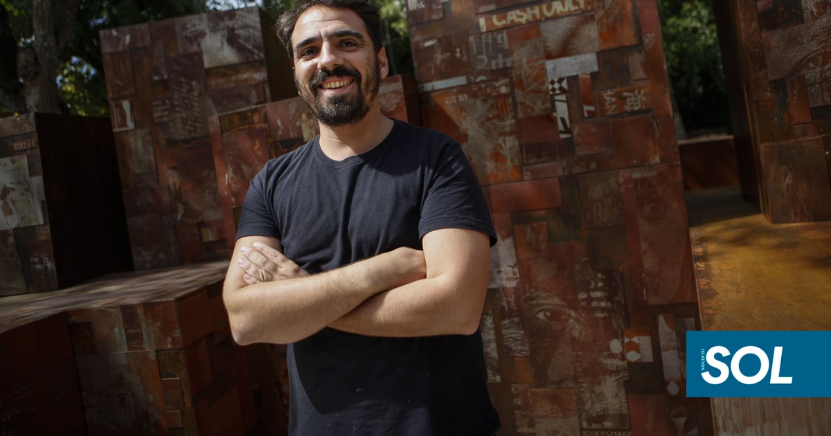 Marcelo escolhe Vhils para retrato oficial no fim do mandato