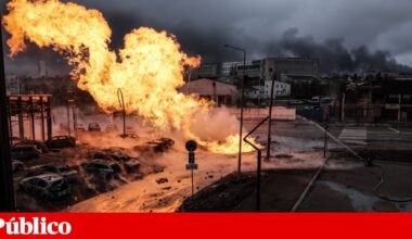 Kiev e outras cidades ucranianas estão a ser atacadas por mísseis russos | Guerra na Ucrânia
