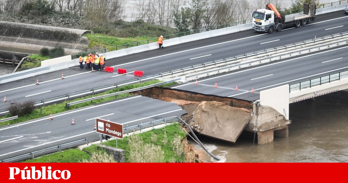 Governo determina avaliação urgente às infra-estruturas rodoviárias e ferroviárias | Mau tempo
