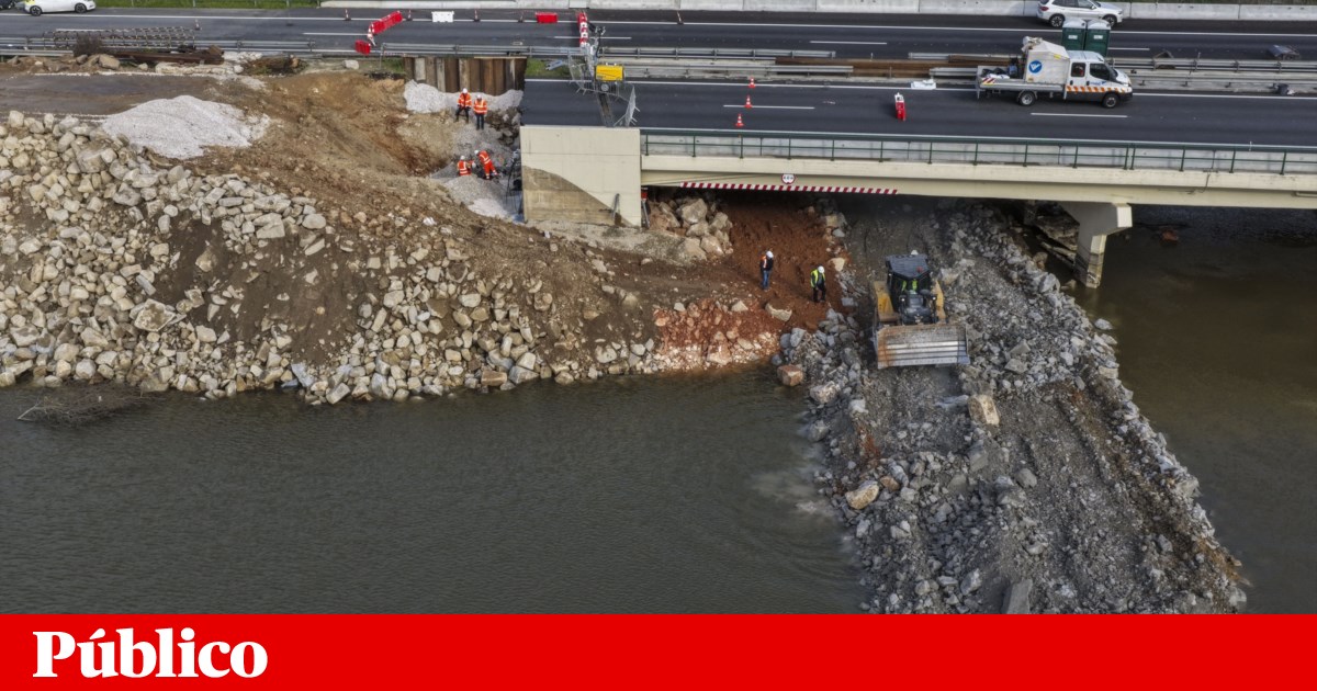 Brisa quer reabrir nos dois sentidos a metade da A1 que não desabou no Mondego | Trânsito