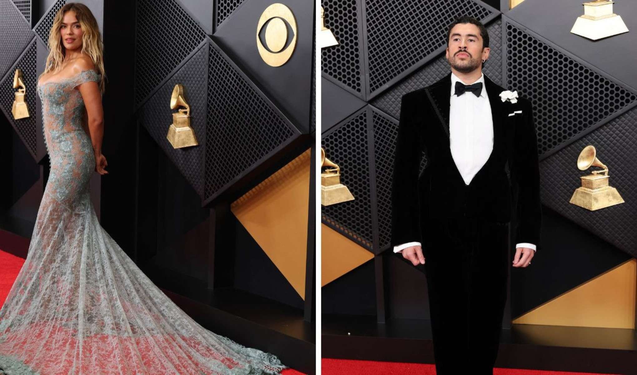 Karol G e Bad Bunny-AFP / Getty Images