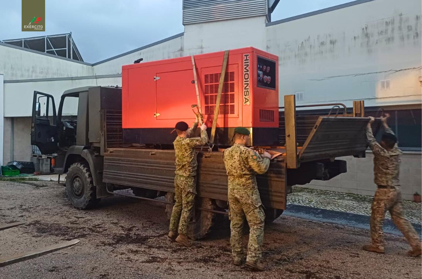exército reforça apoio às populações