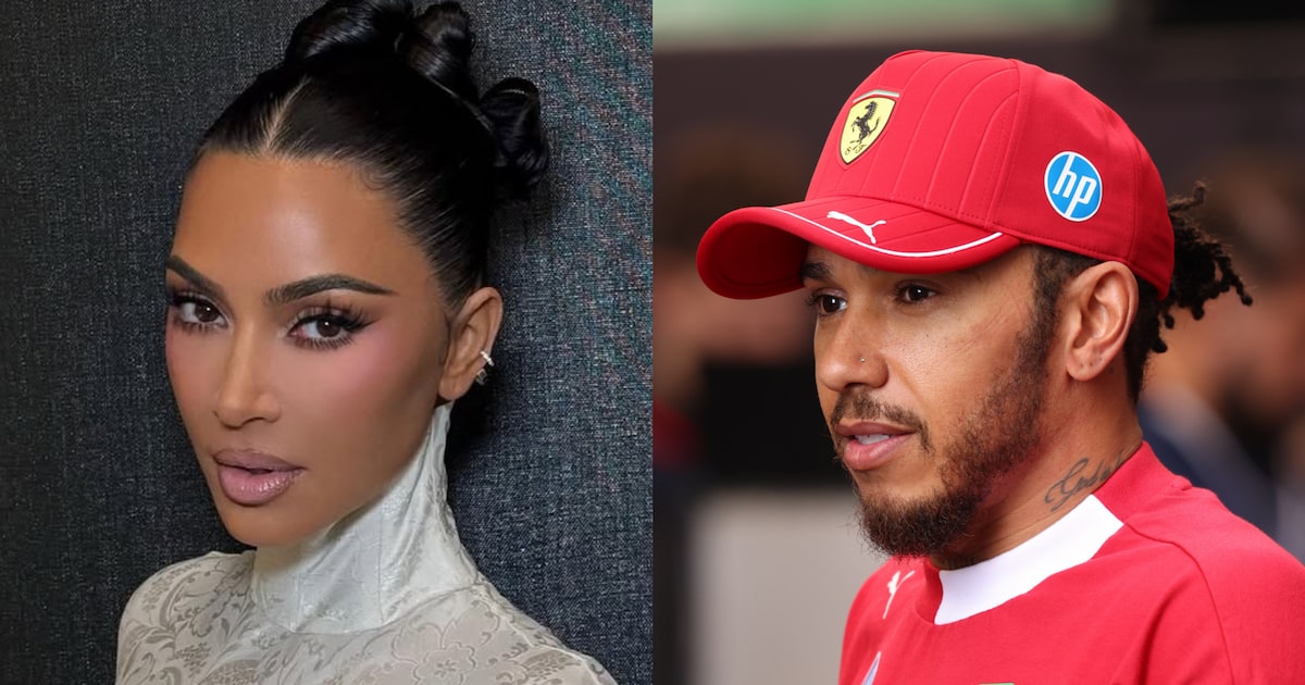 Kim Kardashian e Lewis Hamilton namorando? Jornal britânico aponta ‘romance secreto’