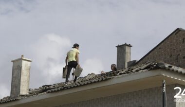 Telhas tornam-se “mais caras que ouro” para vítimas da tempestade Kristin - Atualidade