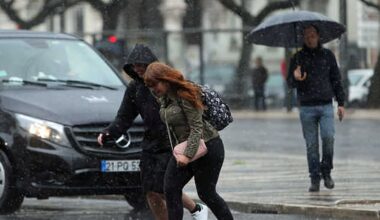Portugal enfrenta nova tempestade com chuva intensa e ventos fortes