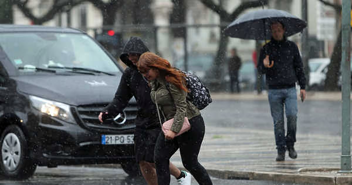 Portugal enfrenta nova tempestade com chuva intensa e ventos fortes