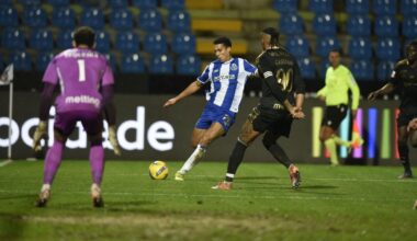 A cabeça de Alberto Costa e o joelho de Diogo Costa (a equipa do FC Porto)