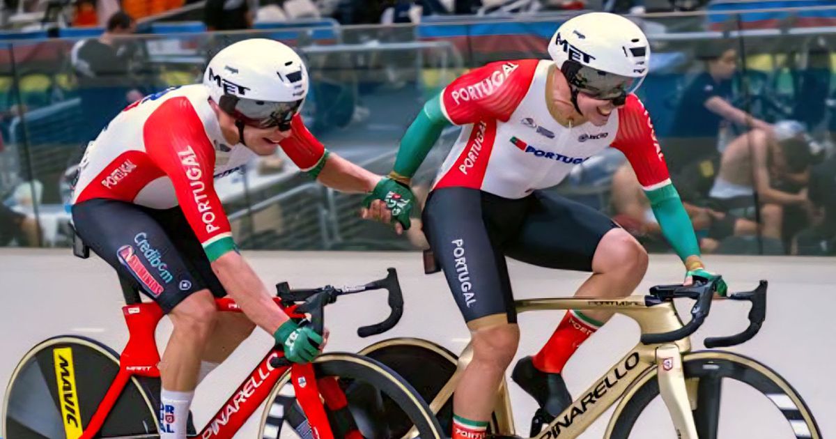 Leitão e Narciso conquistam a prata em madison nos Europeus de ciclismo de pista - A Bola