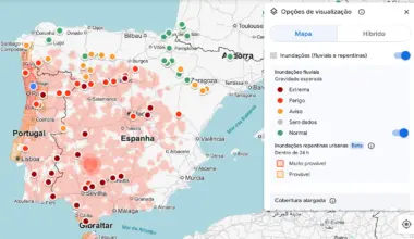 Imagem Google Inundações