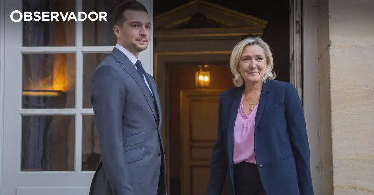 A "cacofonia" de política externa entre Bardella e Le Pen – Observador