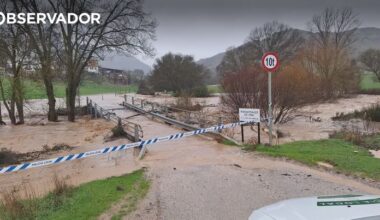 Leonardo em Espanha. Cidades inacessíveis e comboios parados – Observador