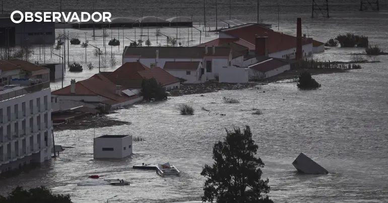 Imagens mostram Alcácer do Sal parcialmente submersa – Observador