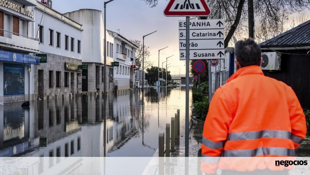 Nova tempestade atinge Portugal. Circulação suspensa na linha ferroviária em Grândola - Economia
