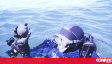 Carro cai à água junto a barragem em Serpa - Portugal