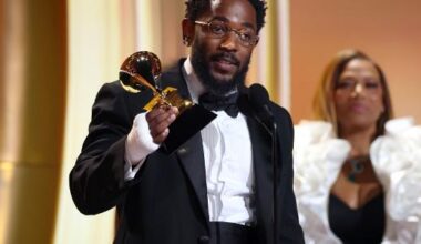 Kendrick Lamar no Grammy 2026