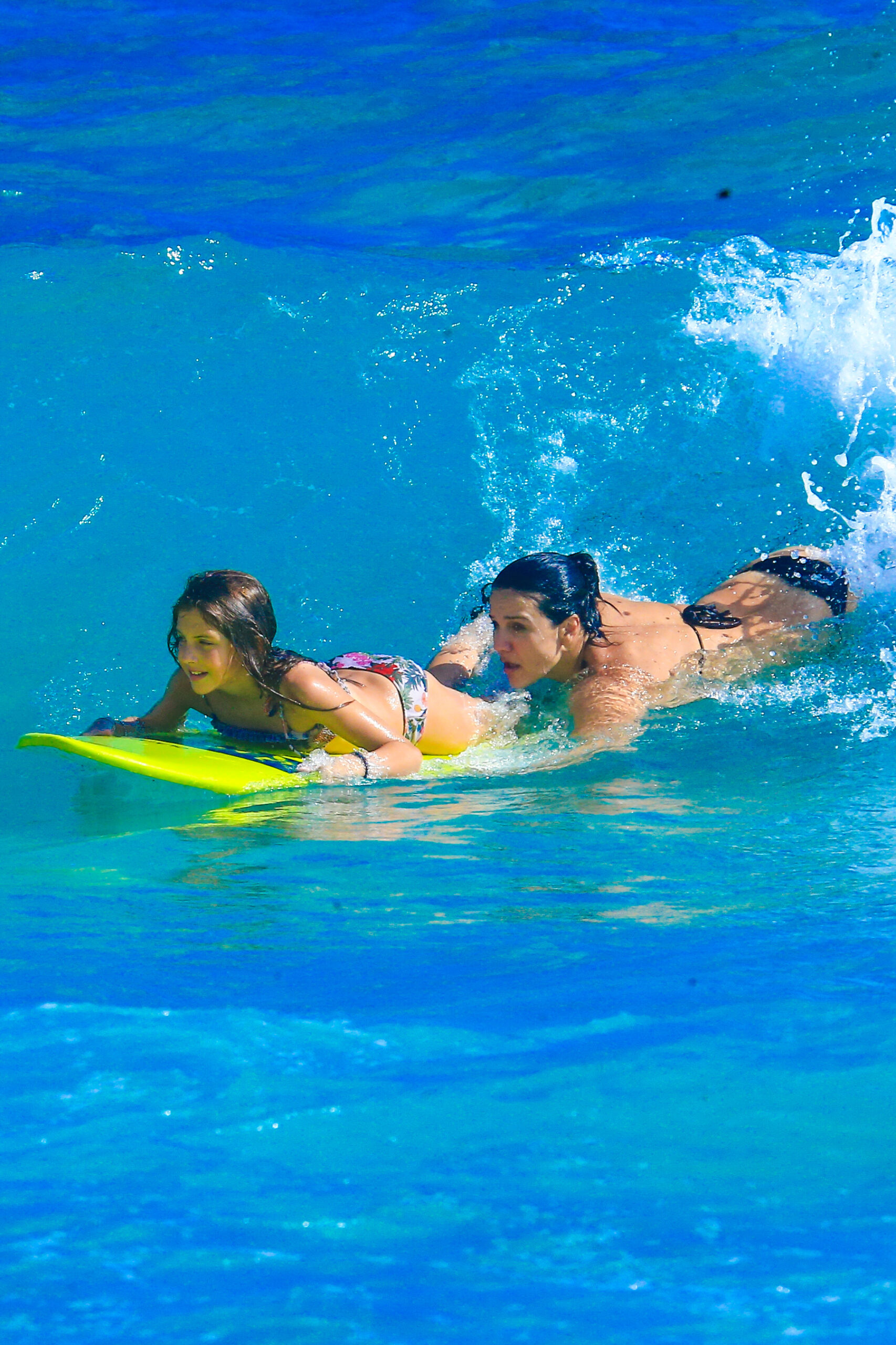 Kyra Gracie com a filha - Foto: Fabrício Pioyani / Agnews