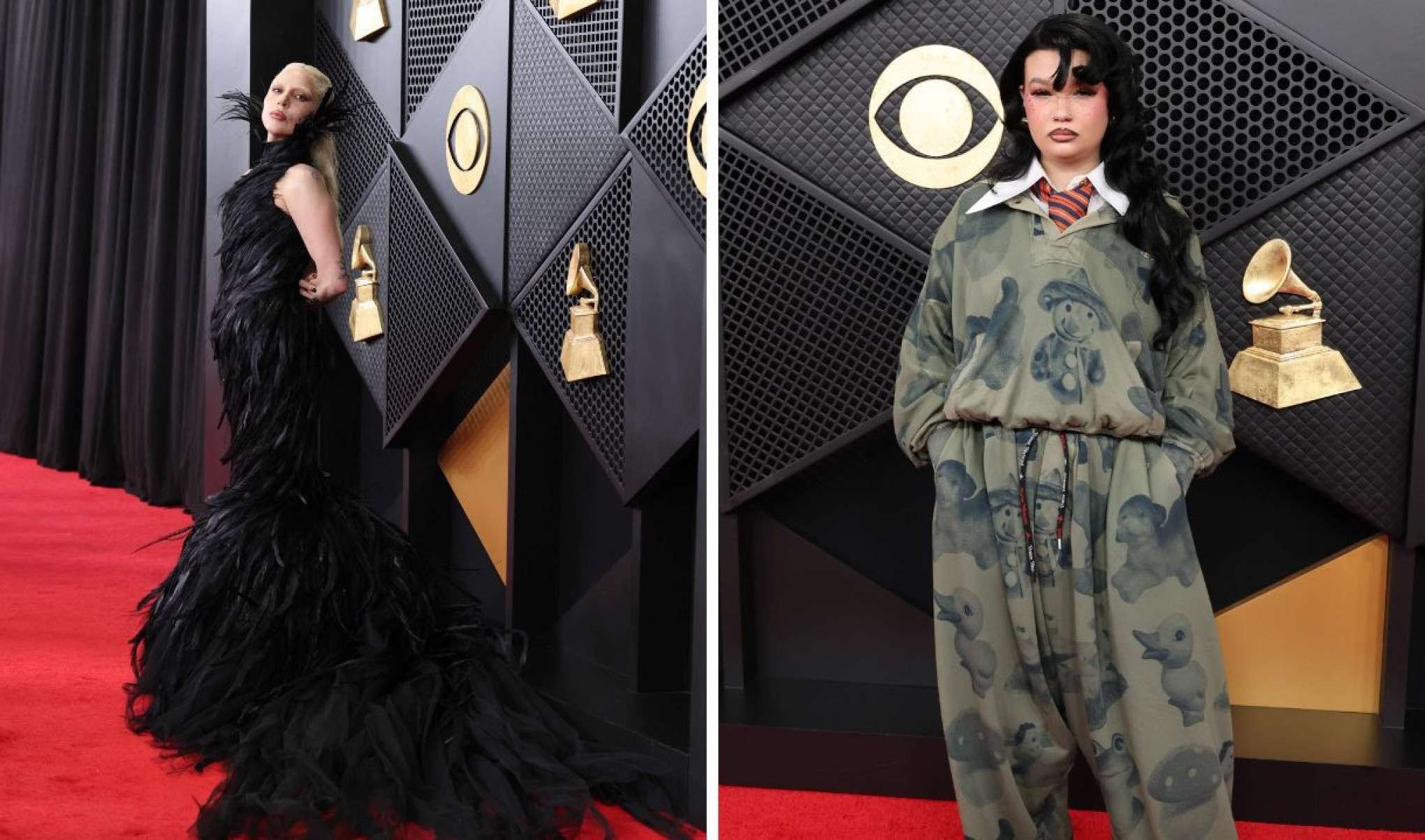 Lady Gaga e Lola Young-AFP / Getty Images