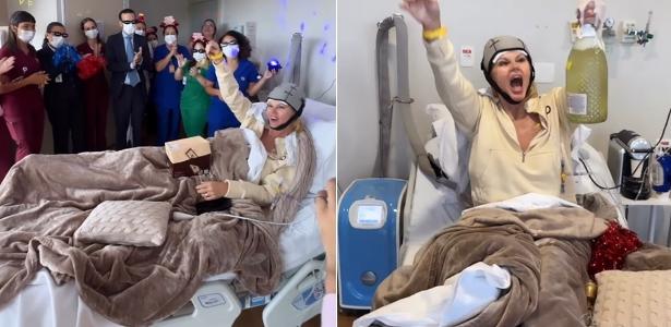 Val Marchiori faz última quimioterapia