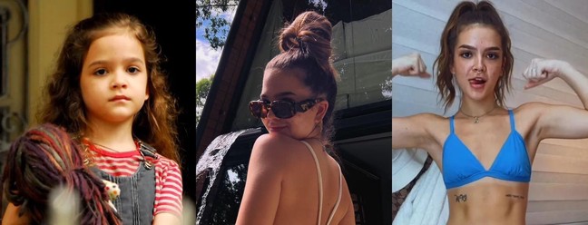 Mel Maia, de 19 anos, é lembrada até hoje como a Ritinha de "Avenida Brasil", sua primeira novela. Atualmente com 19 anos, ela está no ar em "Vai na fé" — Foto: Reprodução/Instagram